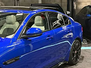 Used 2017 Jaguar Xe S Blue - Interior and Exterior details 14