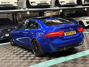 Used 2017 Jaguar Xe S Blue - Interior and Exterior details 7