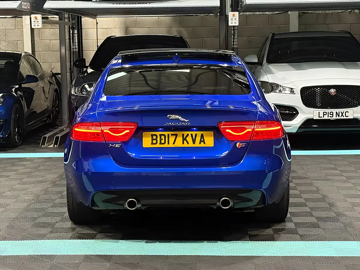 Used 2017 Jaguar Xe S Blue - Interior and Exterior details 8