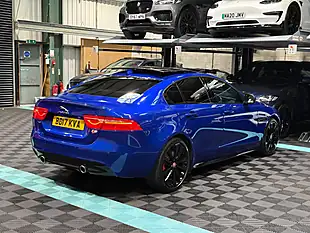 Used 2017 Jaguar Xe S Blue - Interior and Exterior details 9