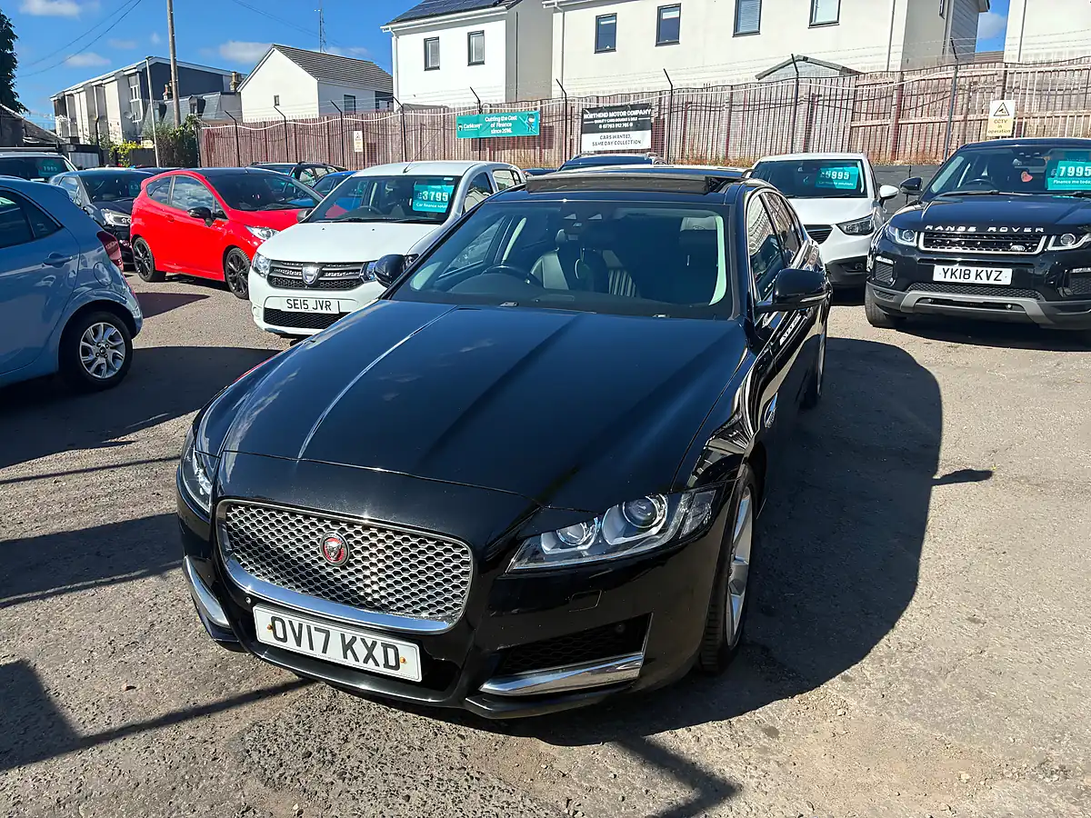 Used 2017 Jaguar Xf Portfolio Black - Interior and Exterior details 8