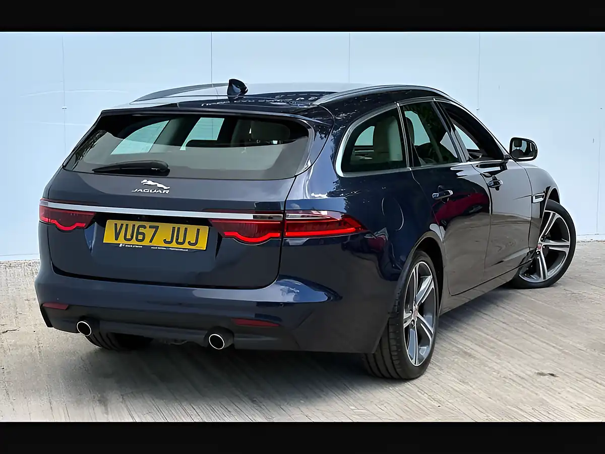 Used 2017 Jaguar Xf Portfolio Loire Blue - Interior and Exterior details 12