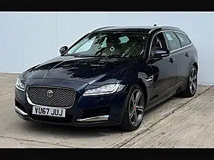 Used 2017 Jaguar Xf Portfolio Loire Blue - Interior and Exterior details 4