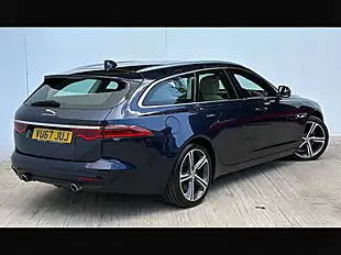 Used 2017 Jaguar Xf Portfolio Loire Blue - Interior and Exterior details 7