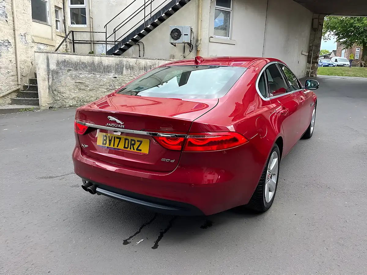 Used 2017 Jaguar Xf Portfolio Red - Interior and Exterior details 13