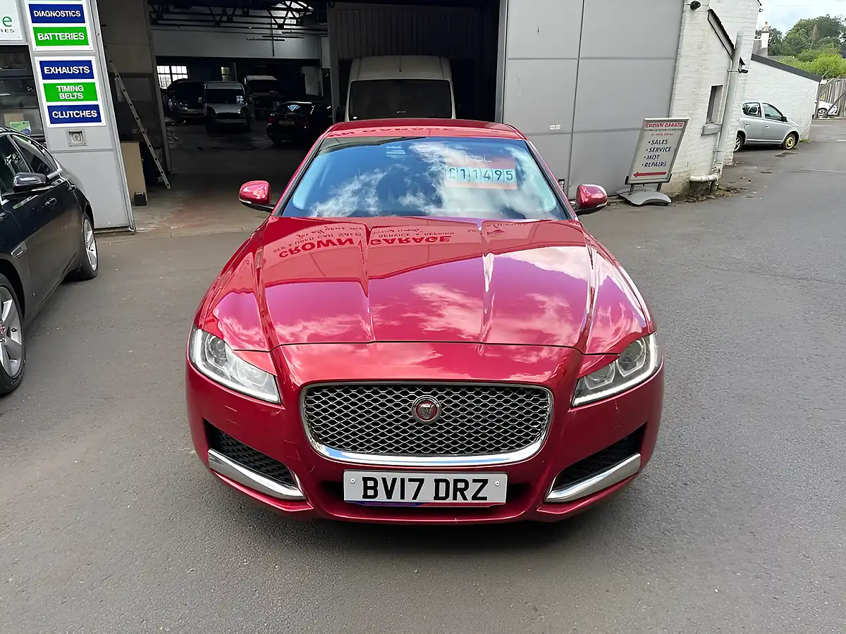 Used 2017 Jaguar Xf Portfolio Red - Interior and Exterior details 2