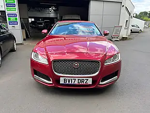 Used 2017 Jaguar Xf Portfolio Red - Interior and Exterior details 4