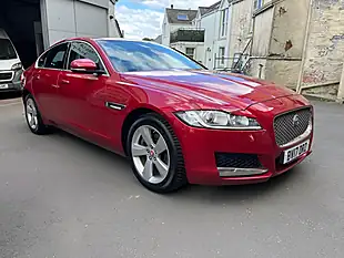 Used 2017 Jaguar Xf Portfolio Red - Interior and Exterior details 5