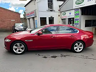 Used 2017 Jaguar Xf Portfolio Red - Interior and Exterior details 7