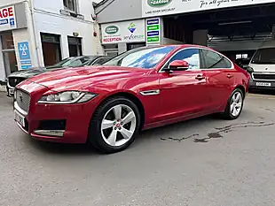 Used 2017 Jaguar Xf Portfolio Red - Interior and Exterior details 9