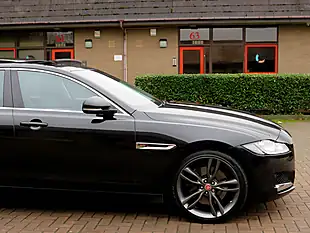 Used 2017 Jaguar Xf Portfolio Santorini Black - Interior and Exterior details 10