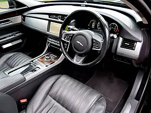 Used 2017 Jaguar Xf Portfolio Santorini Black - Interior and Exterior details 12