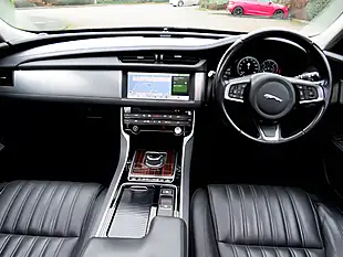 Used 2017 Jaguar Xf Portfolio Santorini Black - Interior and Exterior details 14