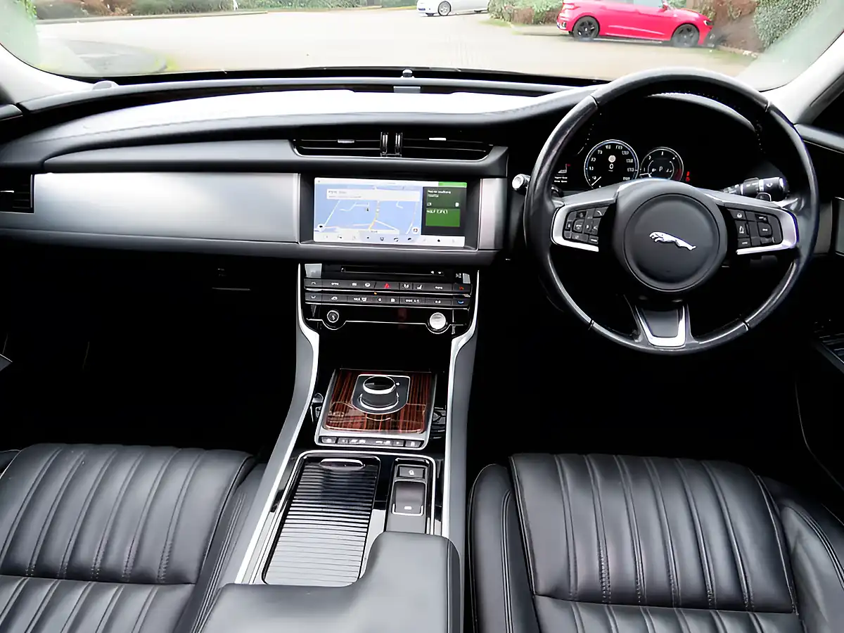 Used 2017 Jaguar Xf Portfolio Santorini Black - Interior and Exterior details 14