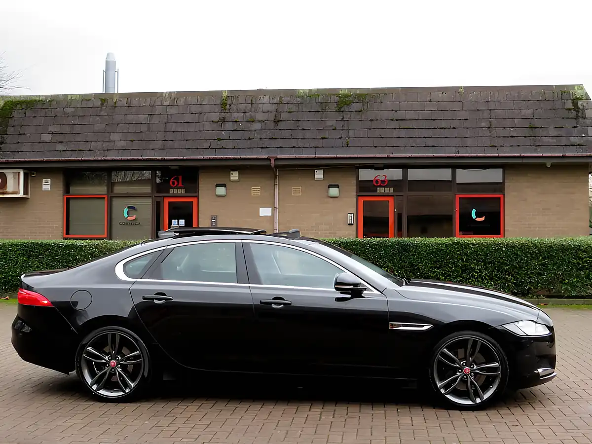 Used 2017 Jaguar Xf Portfolio Santorini Black - Interior and Exterior details 2