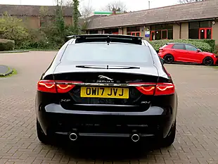 Used 2017 Jaguar Xf Portfolio Santorini Black - Interior and Exterior details 4