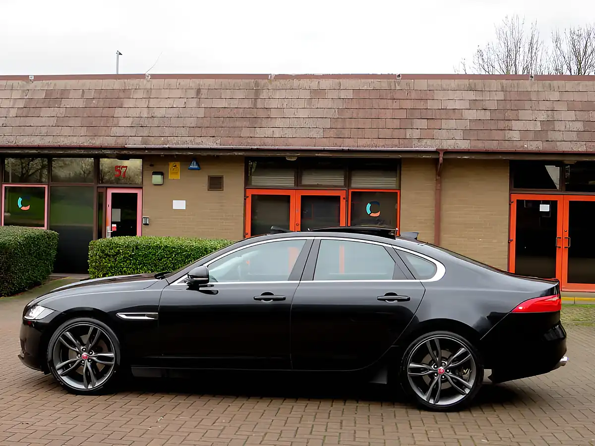 Used 2017 Jaguar Xf Portfolio Santorini Black - Interior and Exterior details 6