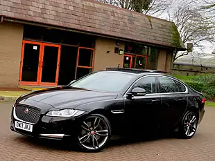 Used 2017 Jaguar Xf Portfolio Santorini Black - Interior and Exterior details 7