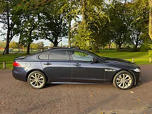 Used 2017 Jaguar Xf R-Sport Blue - Interior and Exterior details 3
