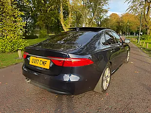 Used 2017 Jaguar Xf R-Sport Blue - Interior and Exterior details 4