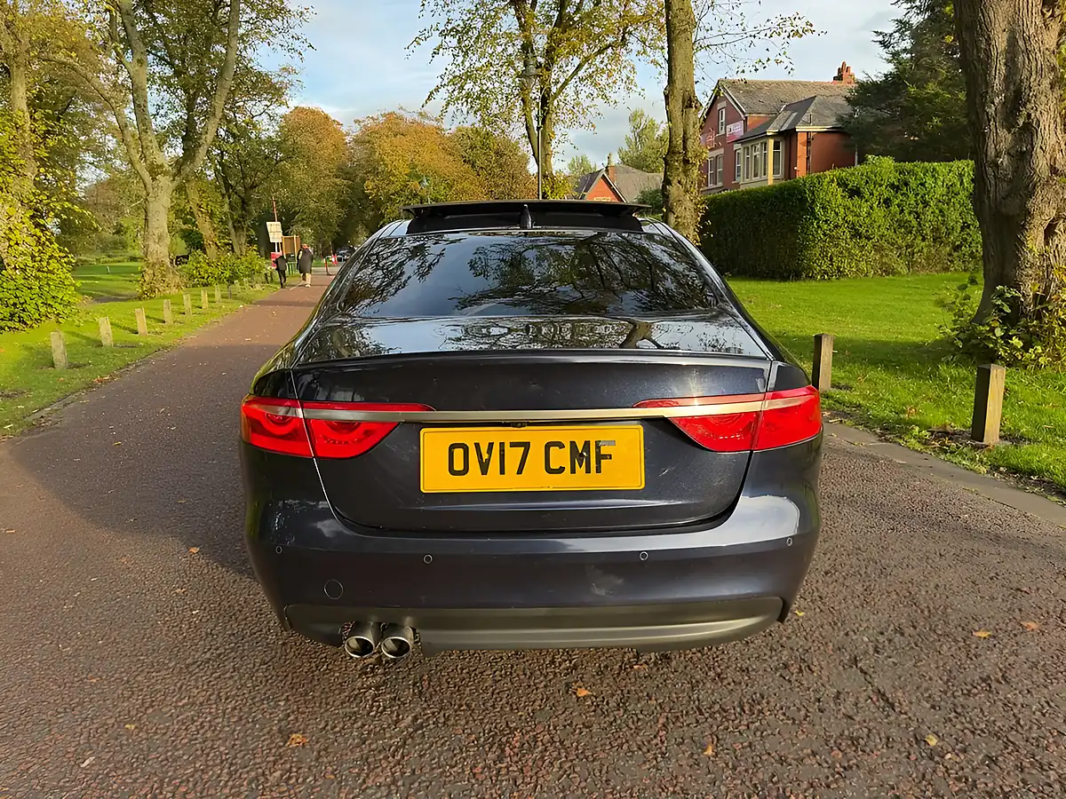 Used 2017 Jaguar Xf R-Sport Blue - Interior and Exterior details 5