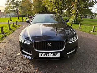 Used 2017 Jaguar Xf R-Sport Blue - Interior and Exterior details 9