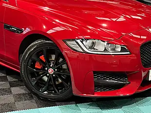 Used 2017 Jaguar Xf R-Sport Red - Interior and Exterior details 11