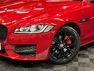 Used 2017 Jaguar Xf R-Sport Red - Interior and Exterior details 12