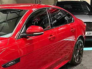 Used 2017 Jaguar Xf R-Sport Red - Interior and Exterior details 14