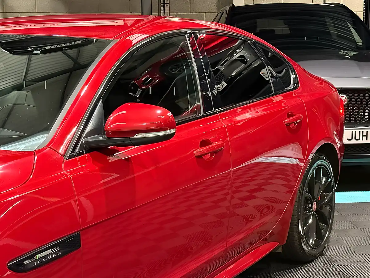 Used 2017 Jaguar Xf R-Sport Red - Interior and Exterior details 14