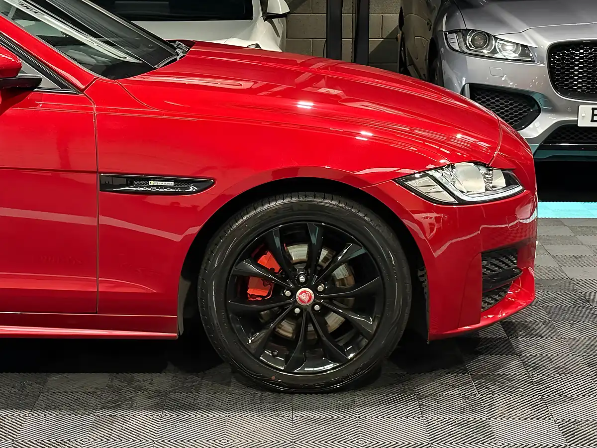Used 2017 Jaguar Xf R-Sport Red - Interior and Exterior details 15