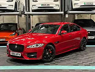 Used 2017 Jaguar Xf R-Sport Red - Interior and Exterior details 5