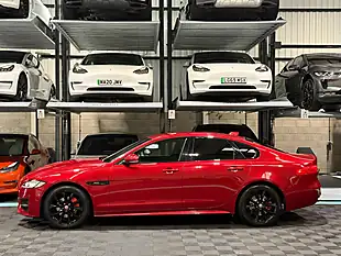 Used 2017 Jaguar Xf R-Sport Red - Interior and Exterior details 6