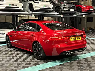 Used 2017 Jaguar Xf R-Sport Red - Interior and Exterior details 7