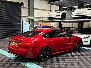Used 2017 Jaguar Xf R-Sport Red - Interior and Exterior details 9