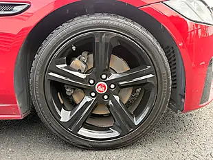 Used 2017 Jaguar Xf R-Sport Red - Interior and Exterior details 10