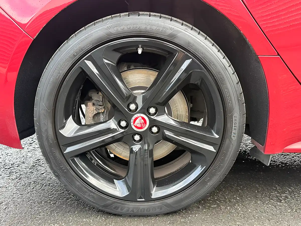 Used 2017 Jaguar Xf R-Sport Red - Interior and Exterior details 11