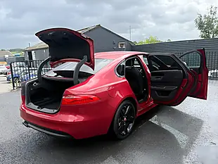 Used 2017 Jaguar Xf R-Sport Red - Interior and Exterior details 18