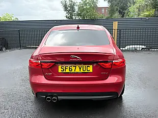 Used 2017 Jaguar Xf R-Sport Red - Interior and Exterior details 19