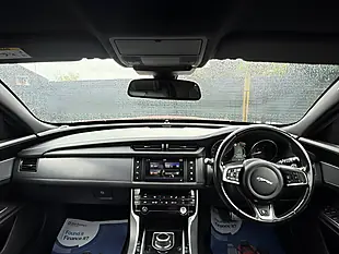 Used 2017 Jaguar Xf R-Sport Red - Interior and Exterior details 2