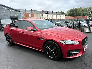 Used 2017 Jaguar Xf R-Sport Red - Interior and Exterior details 20
