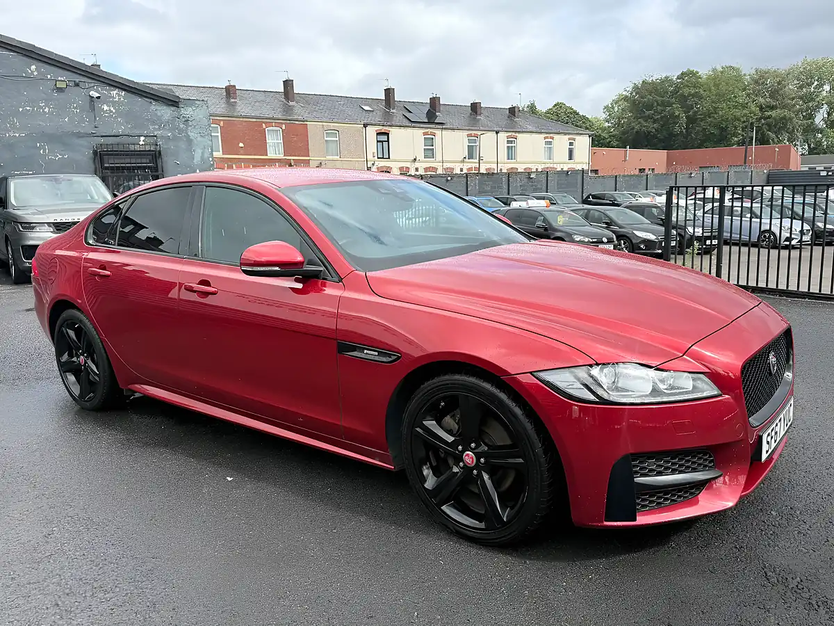 Used 2017 Jaguar Xf R-Sport Red - Interior and Exterior details 20