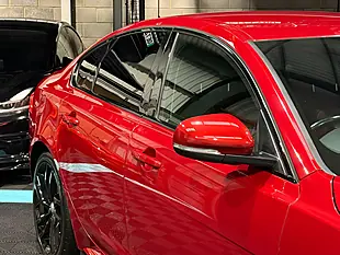 Used 2017 Jaguar Xf R-Sport Red - Interior and Exterior details 10