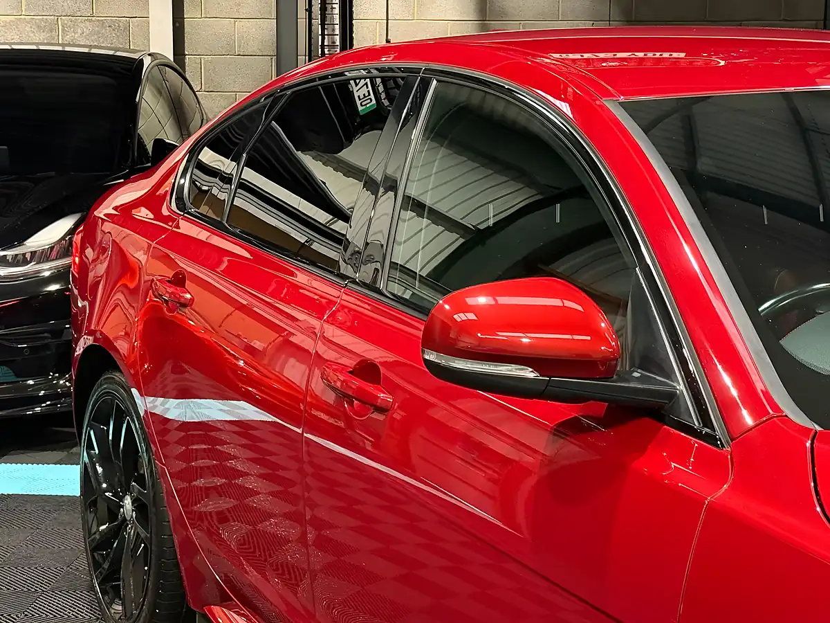 Used 2017 Jaguar Xf R-Sport Red - Interior and Exterior details 10