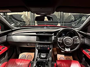 Used 2017 Jaguar Xf R-Sport Red - Interior and Exterior details 14