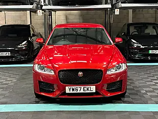Used 2017 Jaguar Xf R-Sport Red - Interior and Exterior details 4
