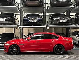 Used 2017 Jaguar Xf R-Sport Red - Interior and Exterior details 6
