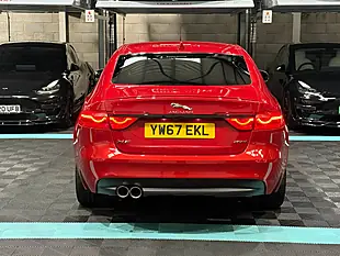 Used 2017 Jaguar Xf R-Sport Red - Interior and Exterior details 8
