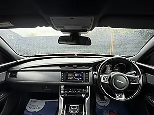 Used 2017 Jaguar Xf R-Sport Red - Interior and Exterior details 11