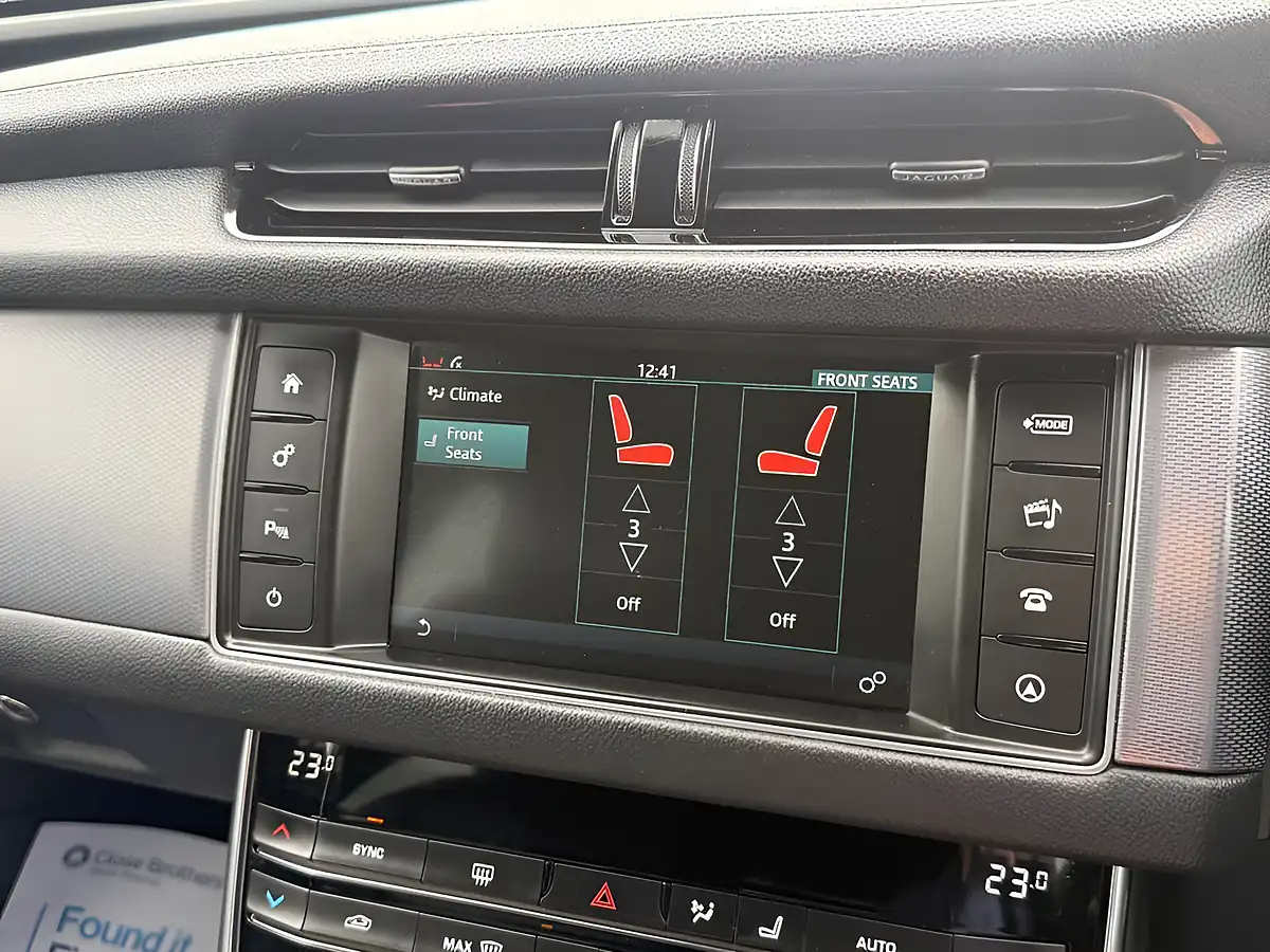 Used 2017 Jaguar Xf R-Sport Red - Interior and Exterior details 15